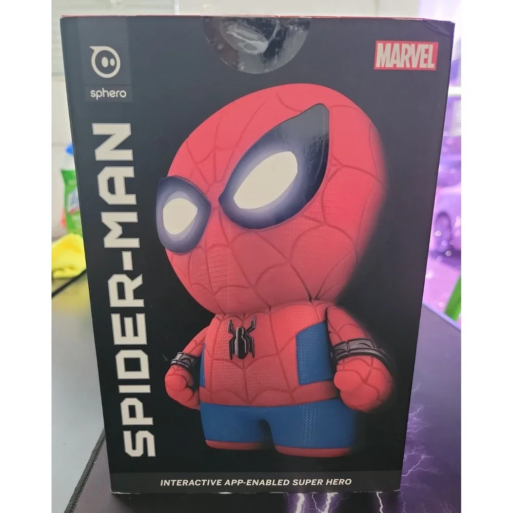 Sphero Spider-Man Marvel Comic Hero Action Figure Interactive New Open Box!